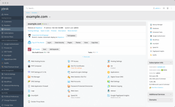 Plesk Dedicated - Image 2