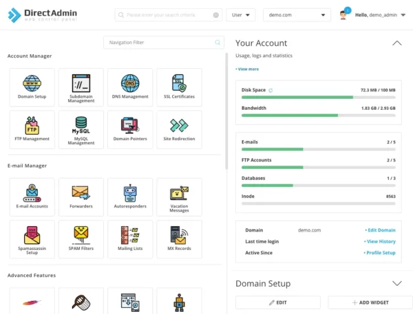 DirectAdmin VPS/Dedicated - Image 2